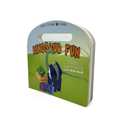 Die cut children boardbook printing