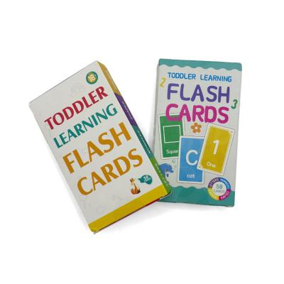 Toddler learning flash cards